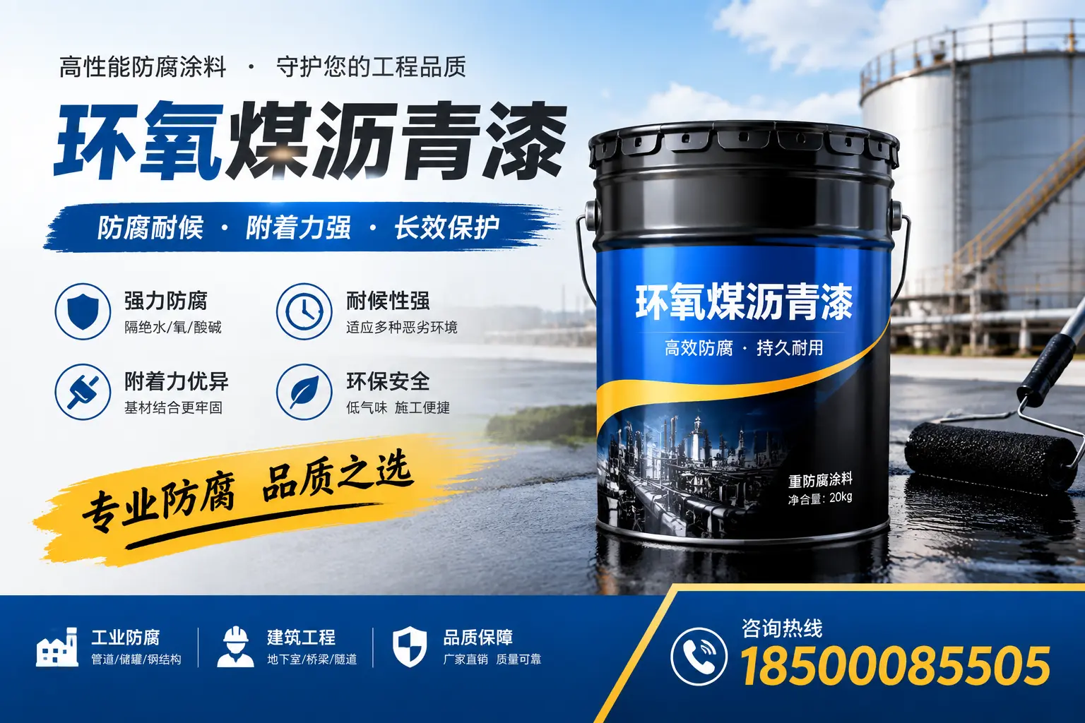 如何选择适合的环氧煤沥青漆？海东市场选型指南